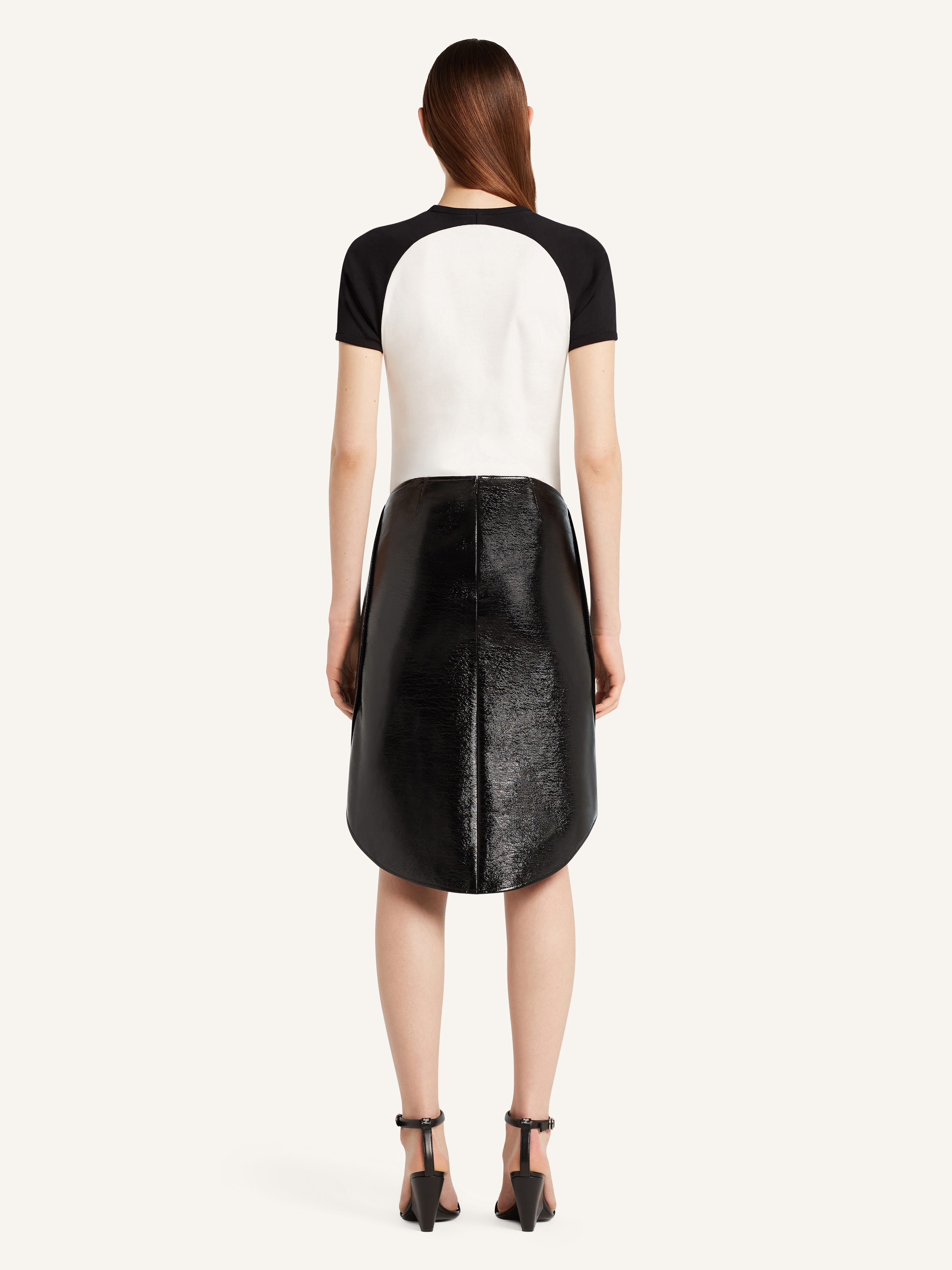CIRCLE VINYL SKIRT - 4