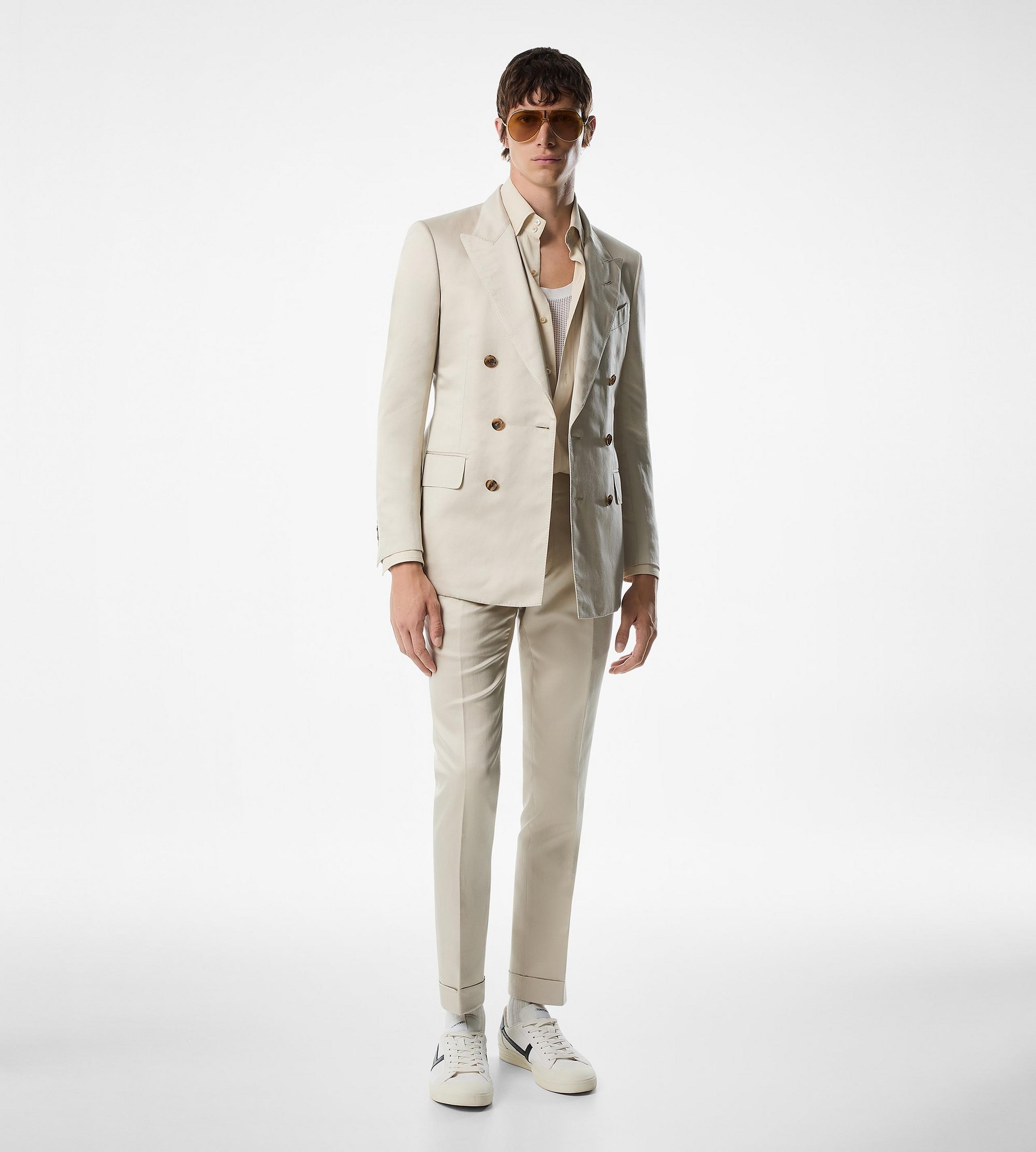 SILK LINEN TWILL DYLLAN JACKET - 2