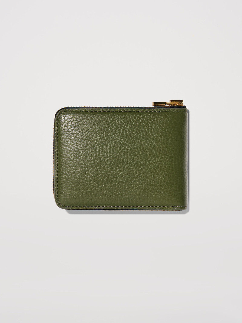 AMIRI PEBBLED "MA" PLATE BIFOLD outlook