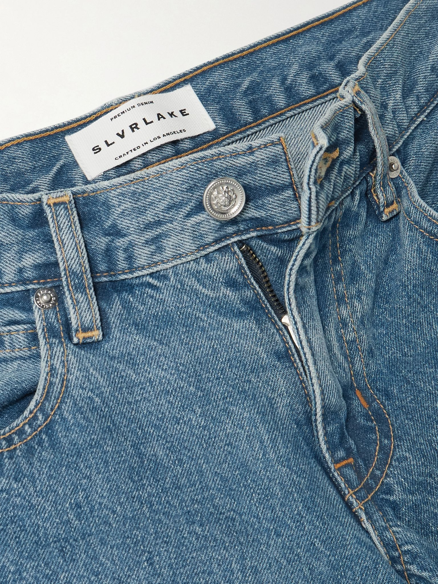 Lexi low-rise wide-leg jeans Dark denim - 5