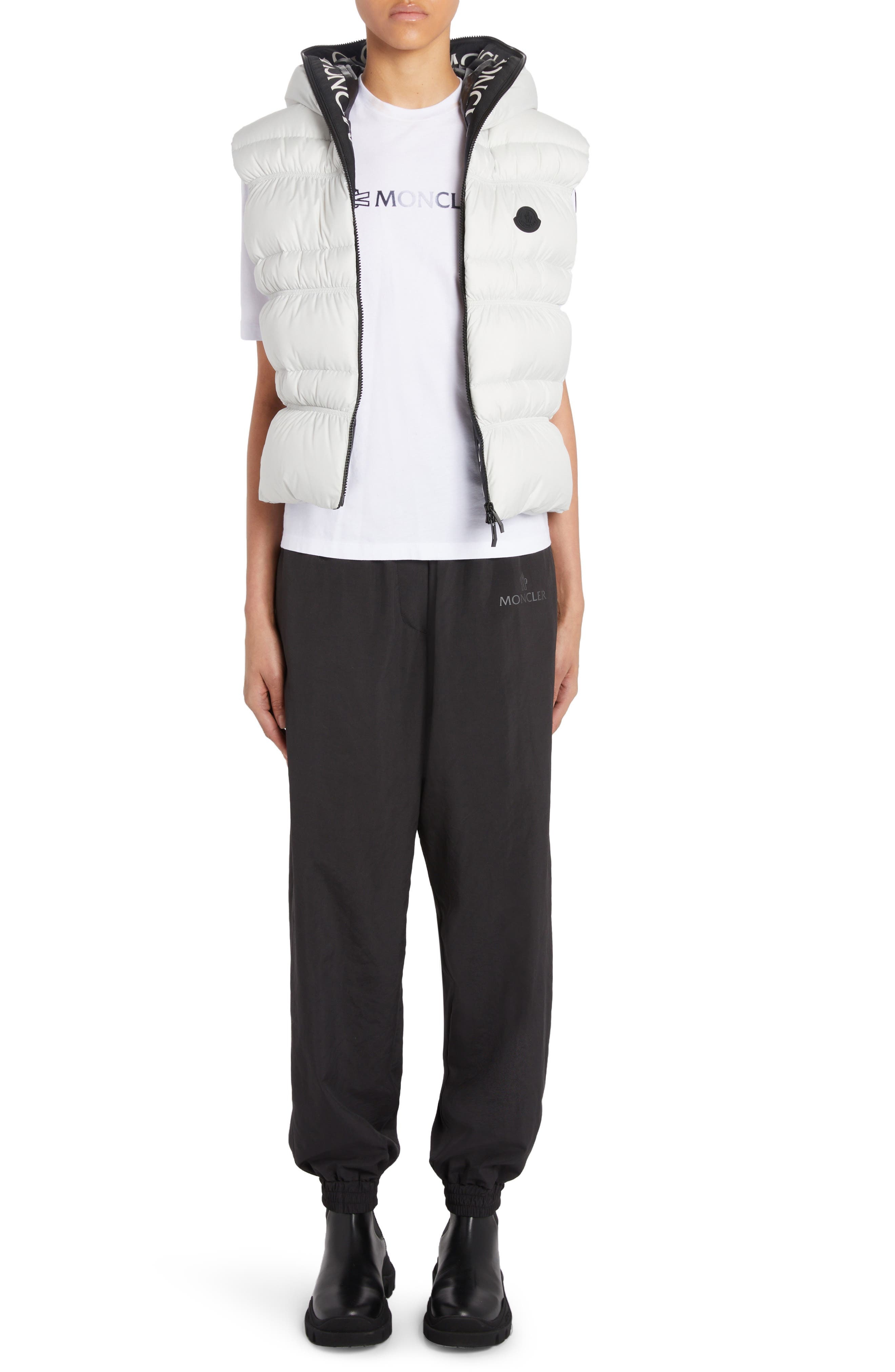 Weser Hooded Down Puffer Vest - 6