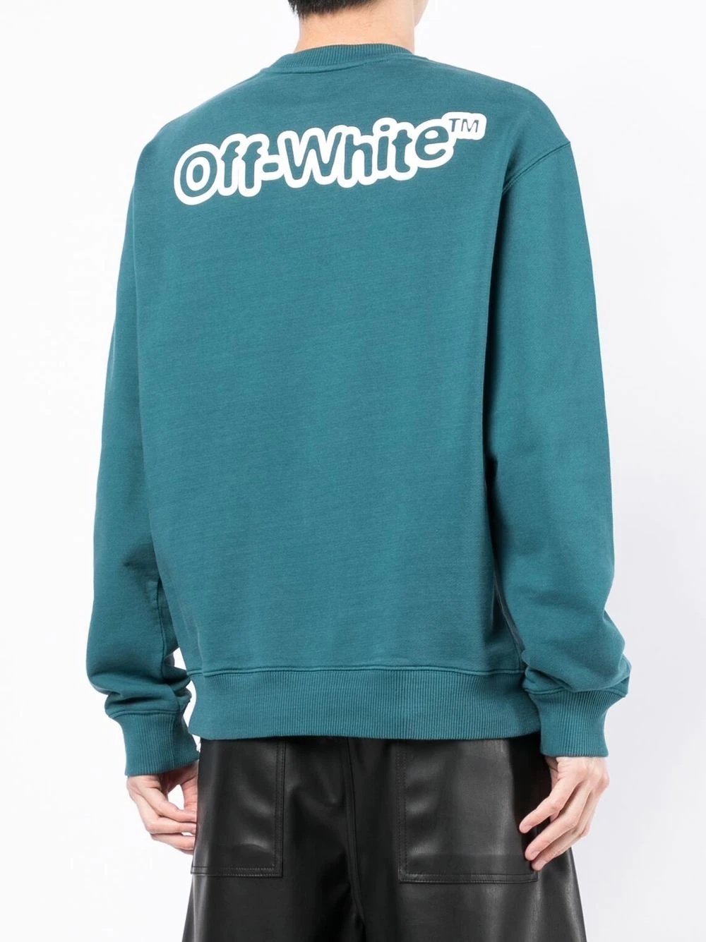 logo-print sweatshirt - 4