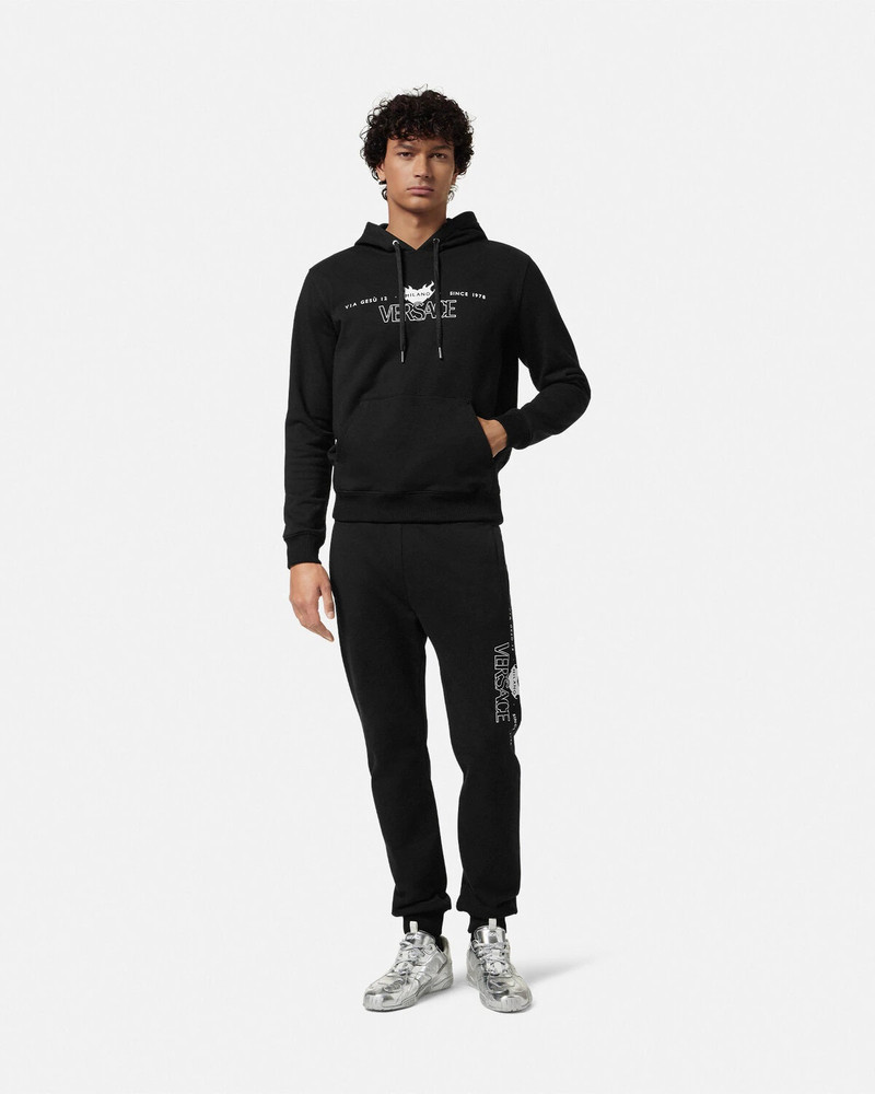 VERSACE Versace Logo Hoodie outlook