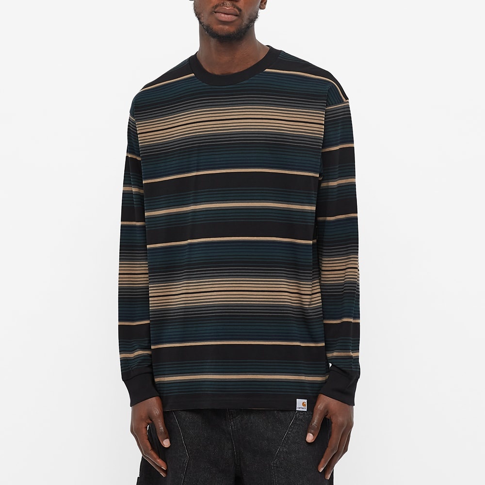 Carhartt WIP Long Sleeve Tuscon Stripe Tee - 4