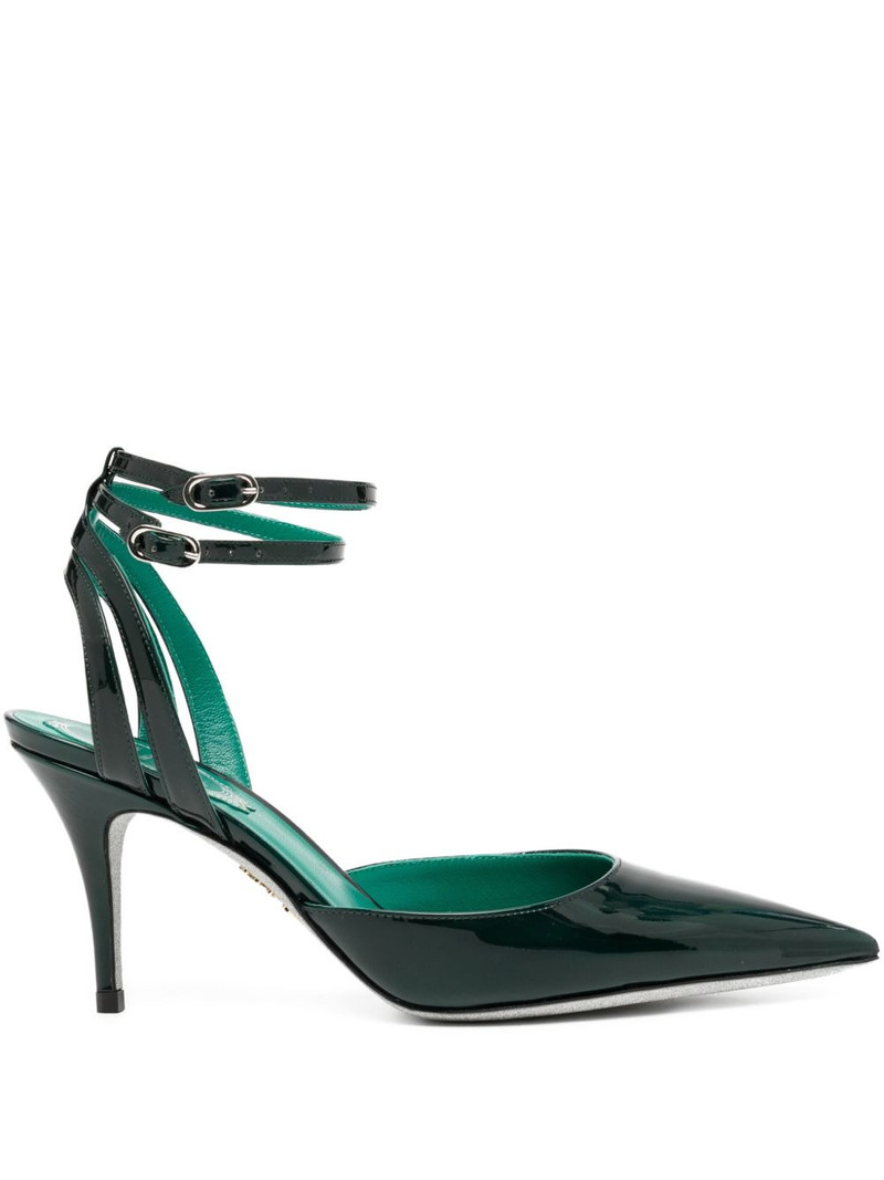 80mm leather pumps 1