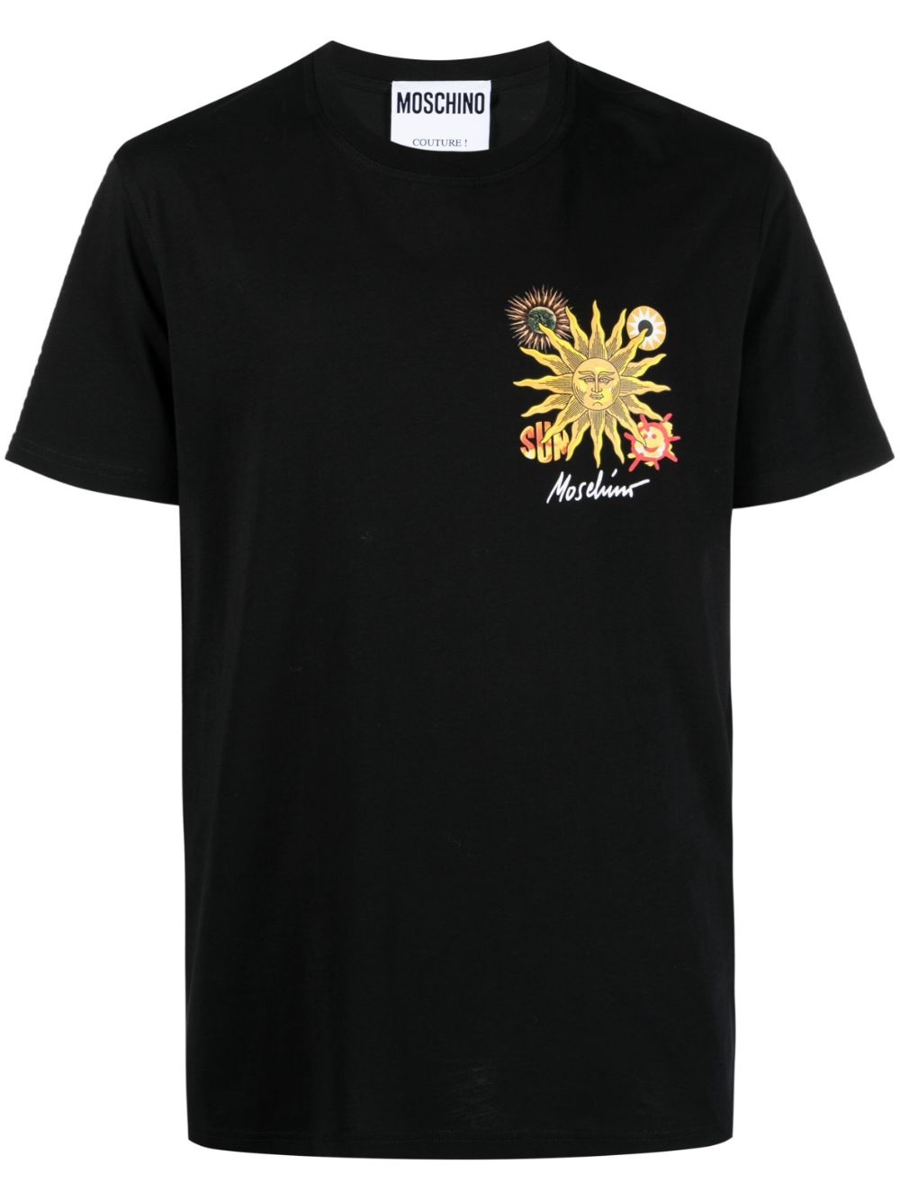 sun smile cotton T-shirt - 1