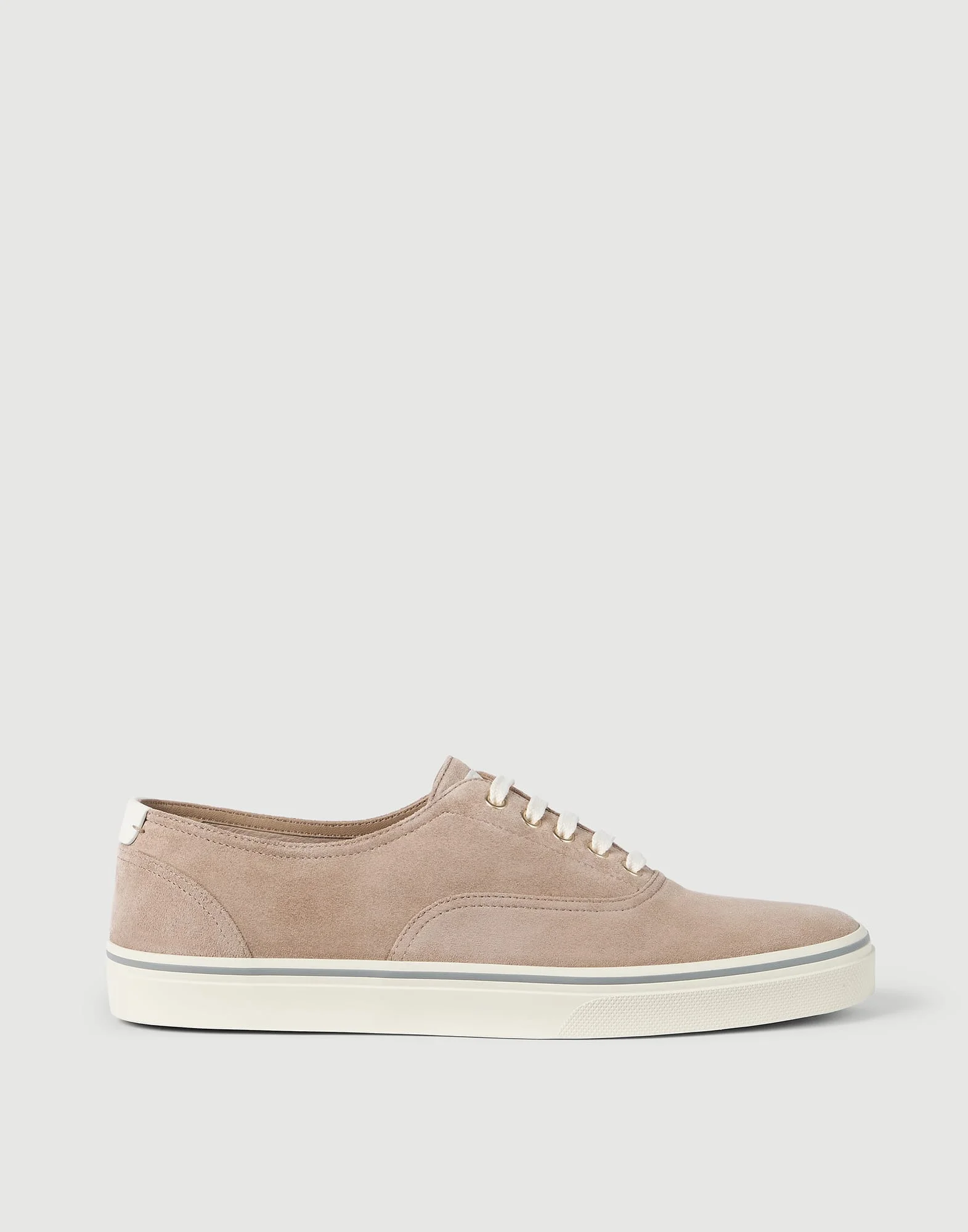 Reversed calfskin sneakers - 1