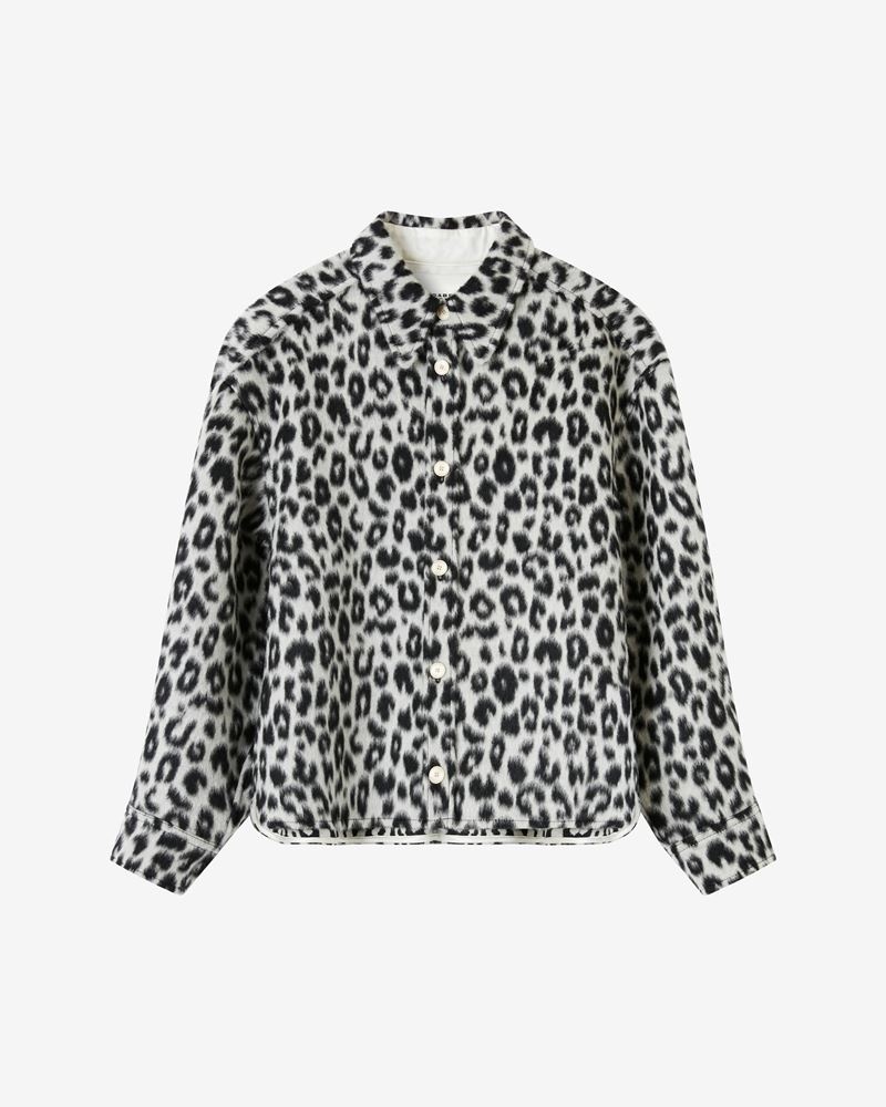 OLANAO PRINTED VIRGIN WOOL JACKET - 1