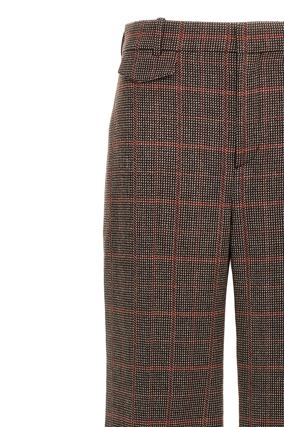 Check wool pants - 3