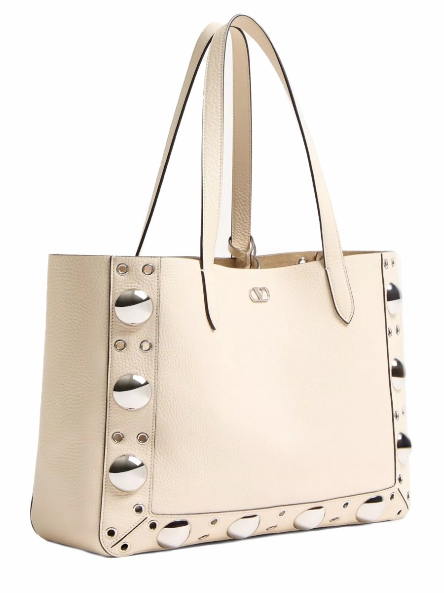 GARNET CALFSKIN NELLCÔTE MEDIUM SHOPPING BAG - 2