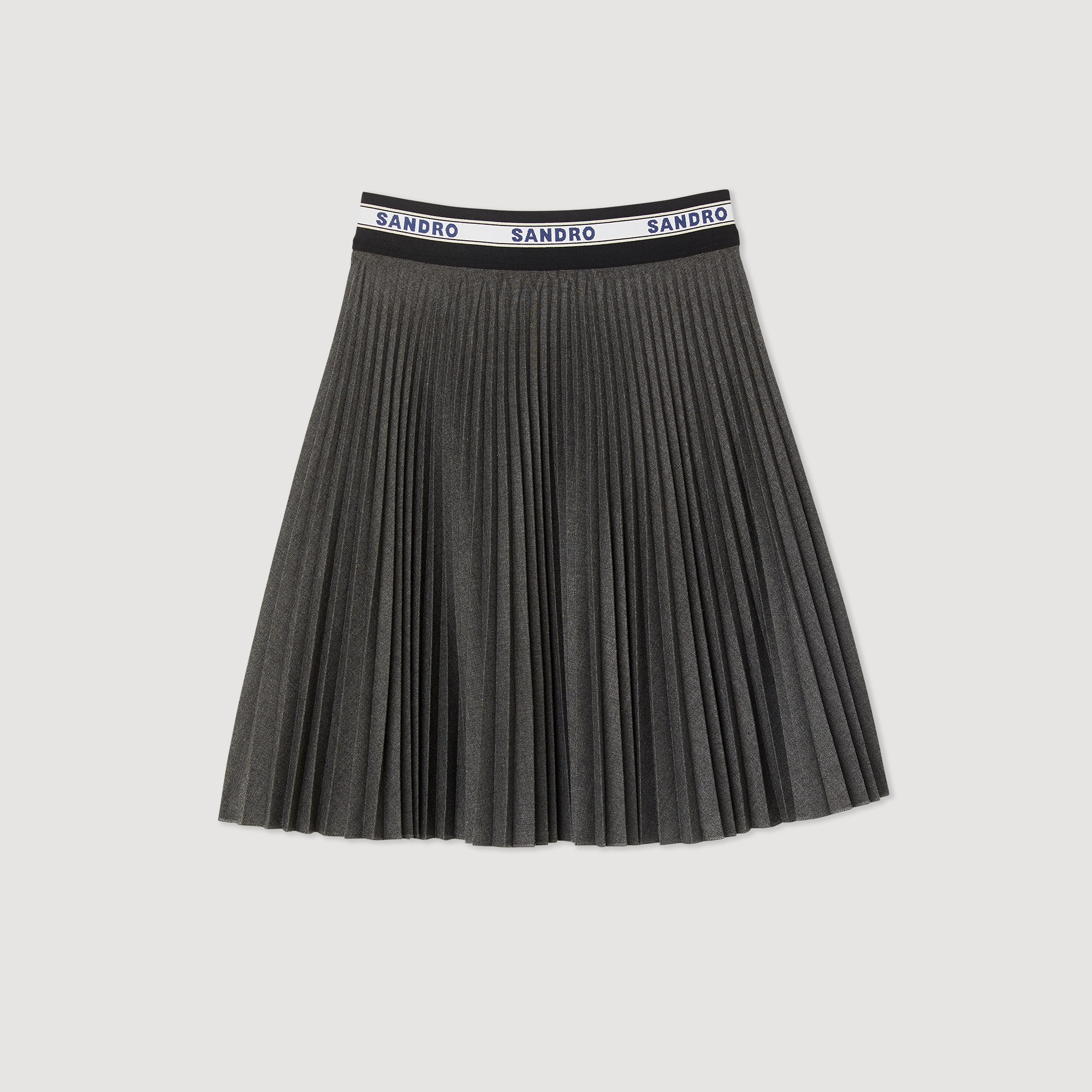 Short pleated skirt - 1