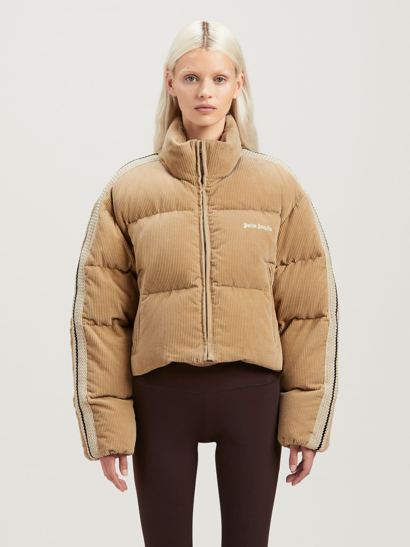 Corduroy Crop Down Jacket 3
