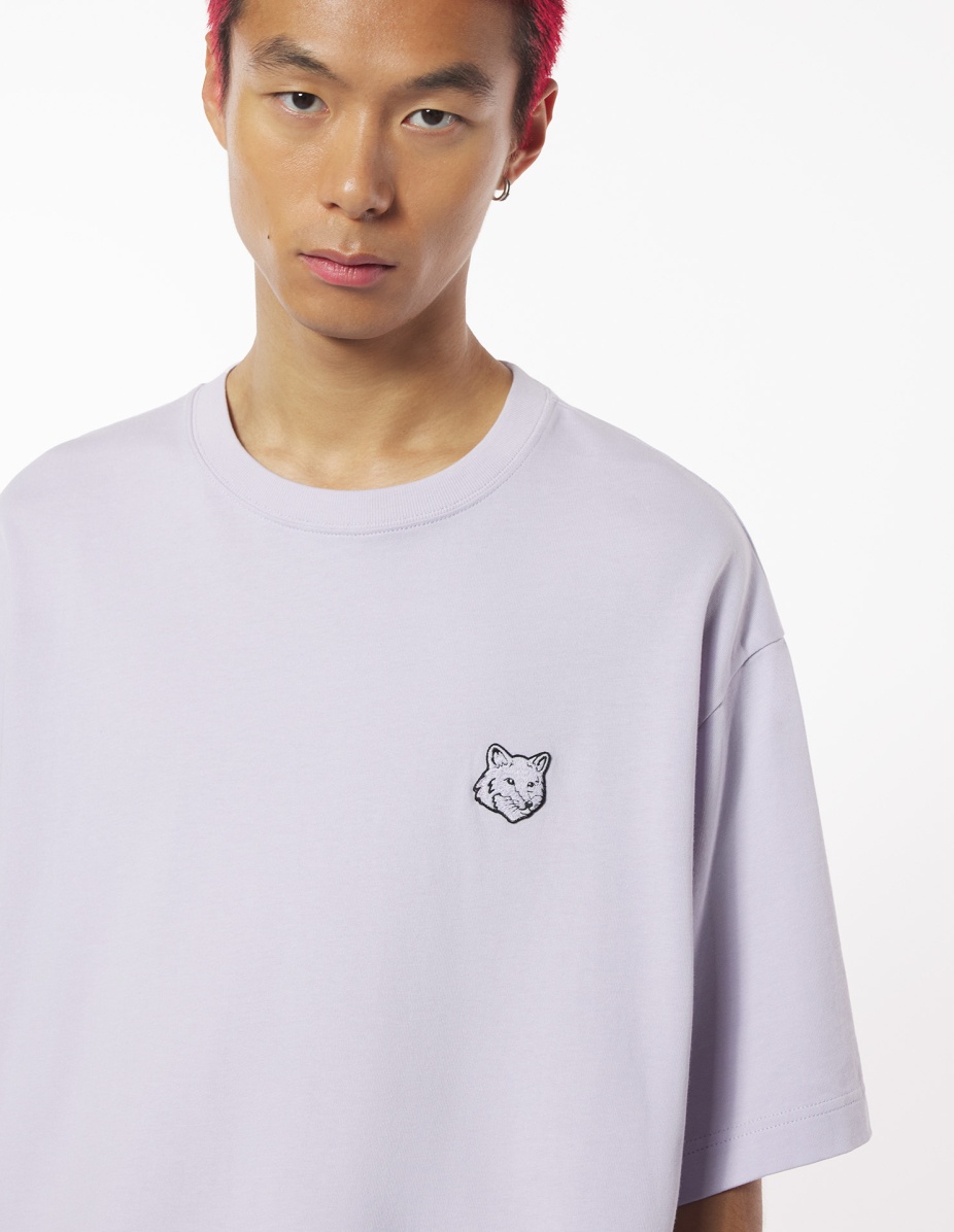 BOLD FOX HEAD PATCH OVERSIZE TEE SHIRT - 4