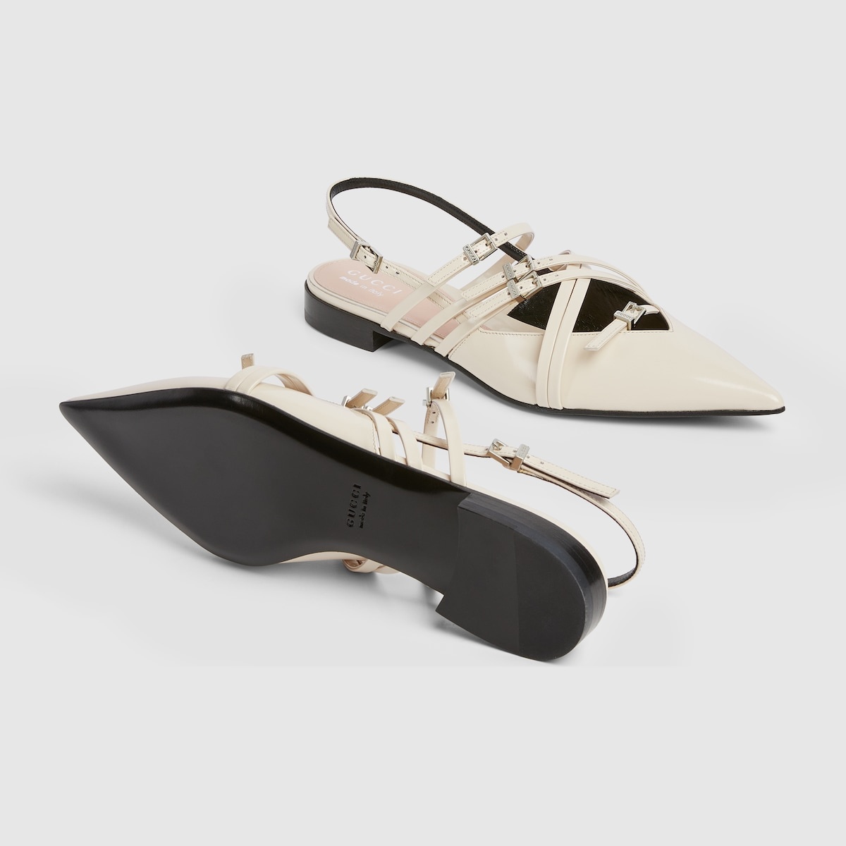 Women's strappy ballet flat - 6