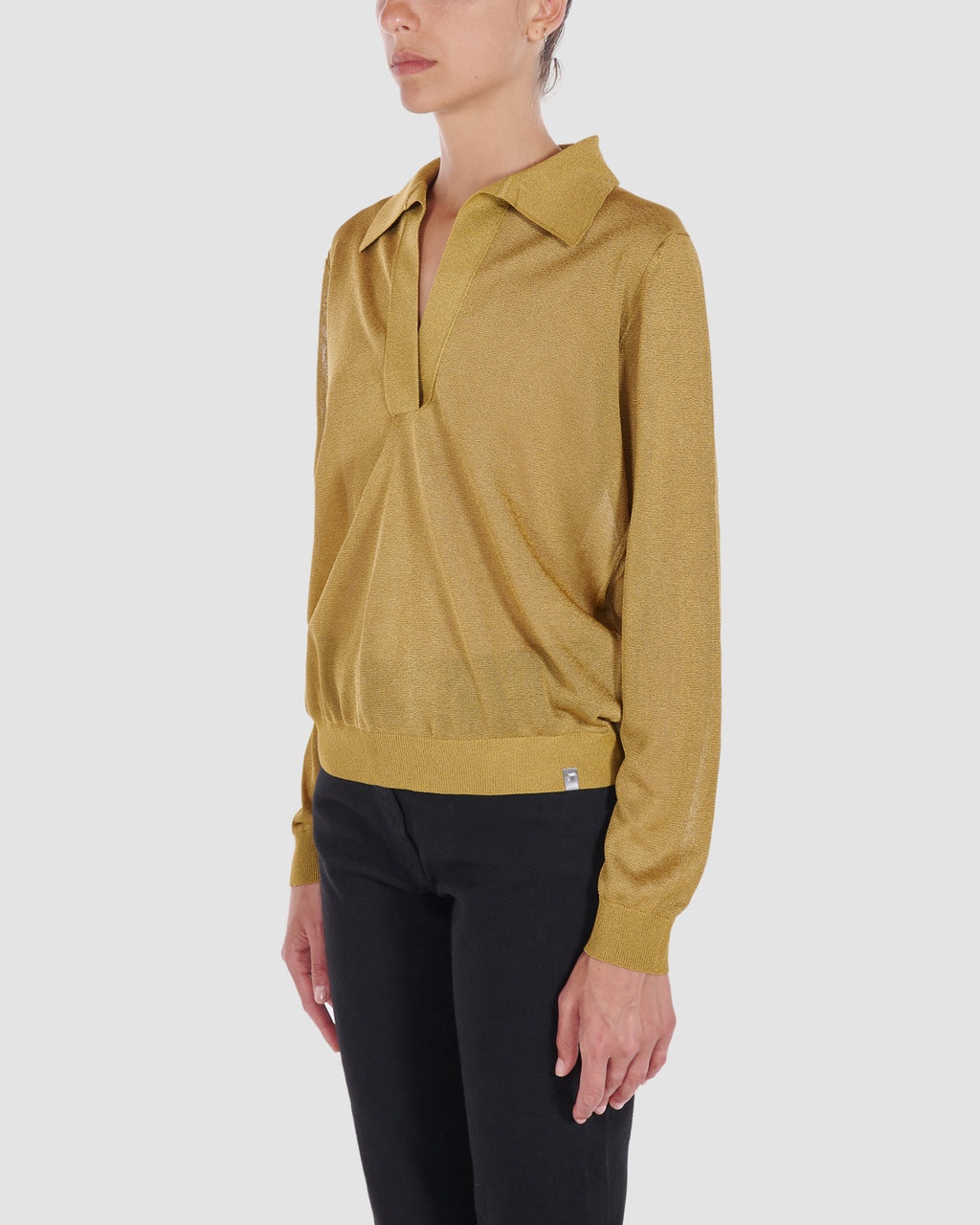 BUTTERFLY POLO SWEATER - 3