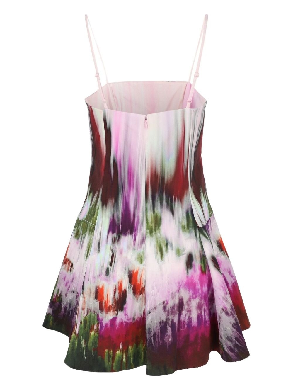 floral-print skater mini dress - 2