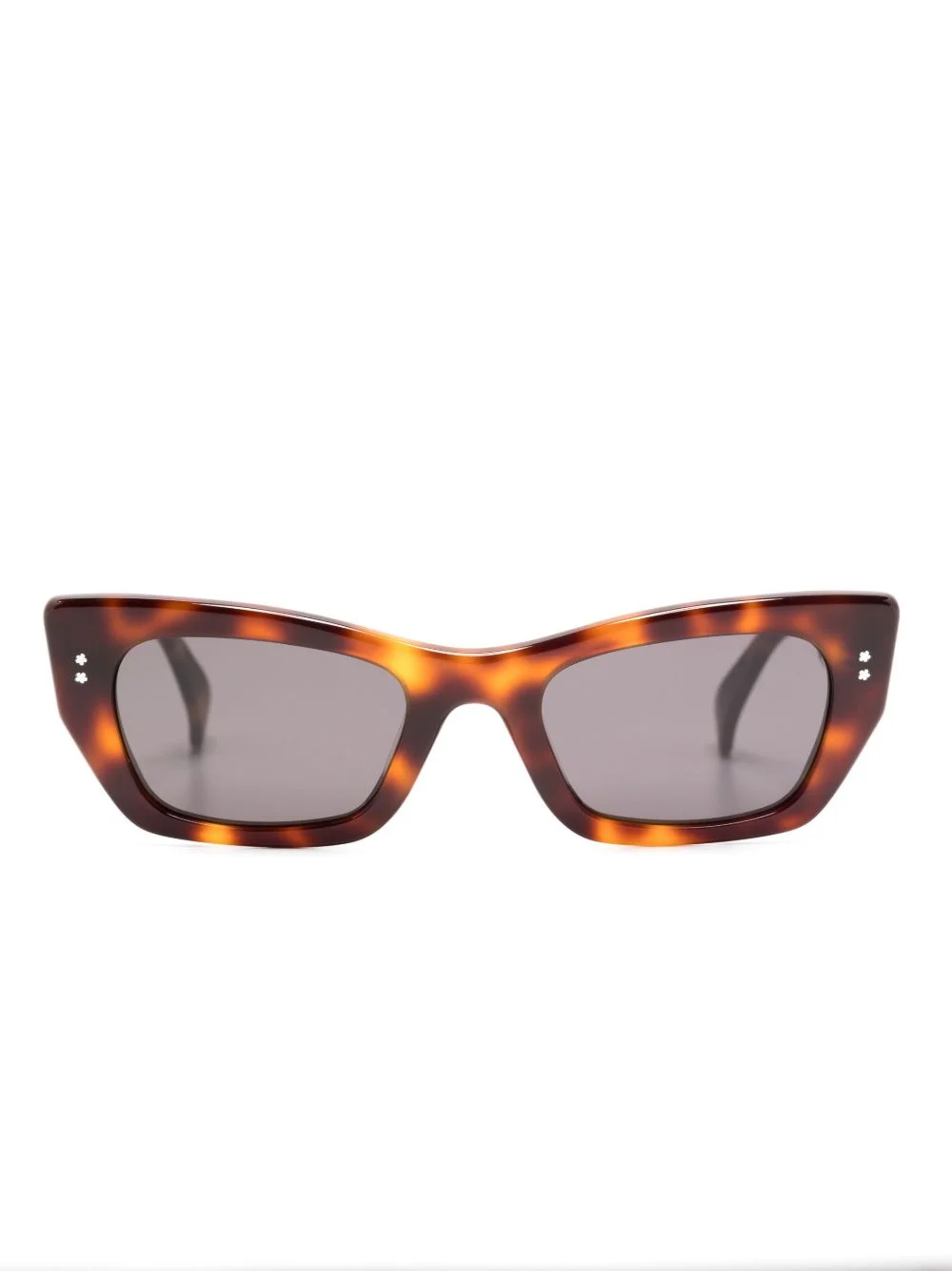tortoiseshell cat-eye frame sunglasses - 1