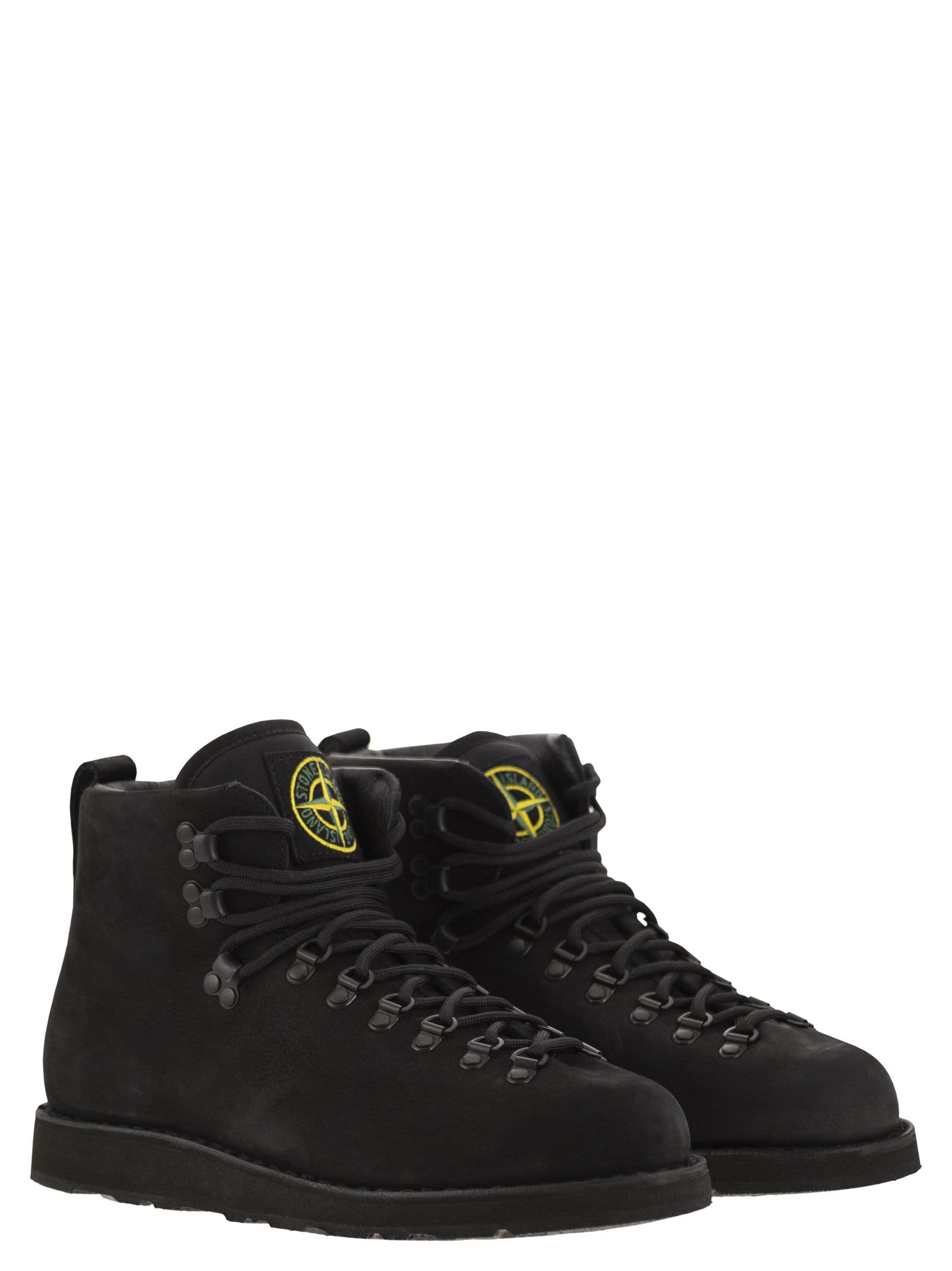 Stone Island Men Boot With Rubber Sole And Cushioning - 4