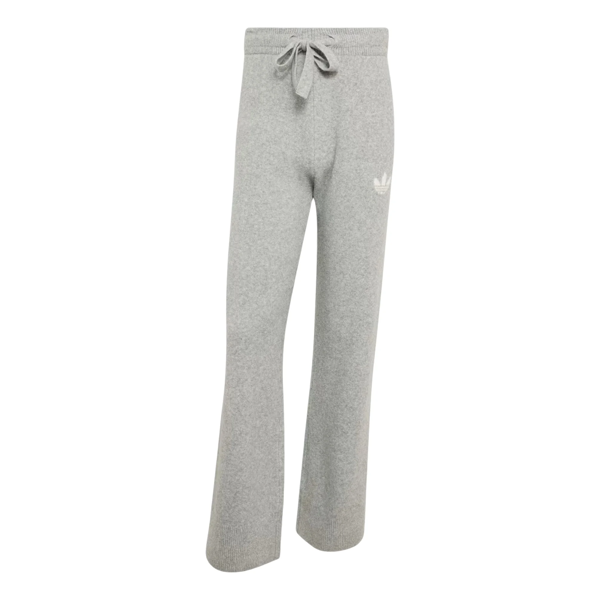 (WMNS) adidas Essentials Knit Pant Asia Sizing 'Medium Grey Heather' IA4439 - 1
