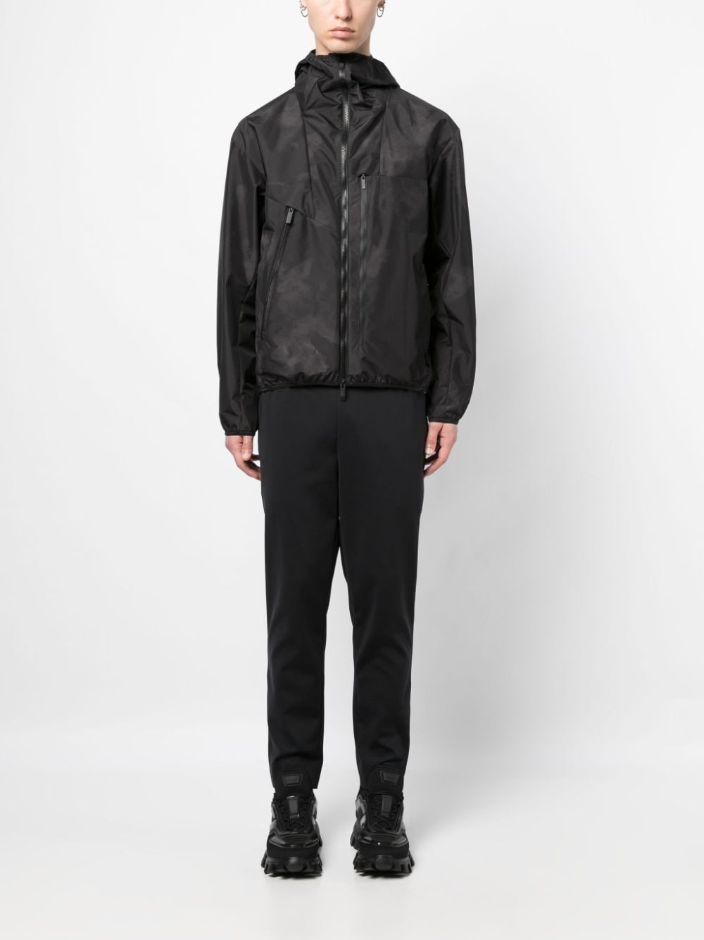 Moncler hooded zip-front jacket | REVERSIBLE