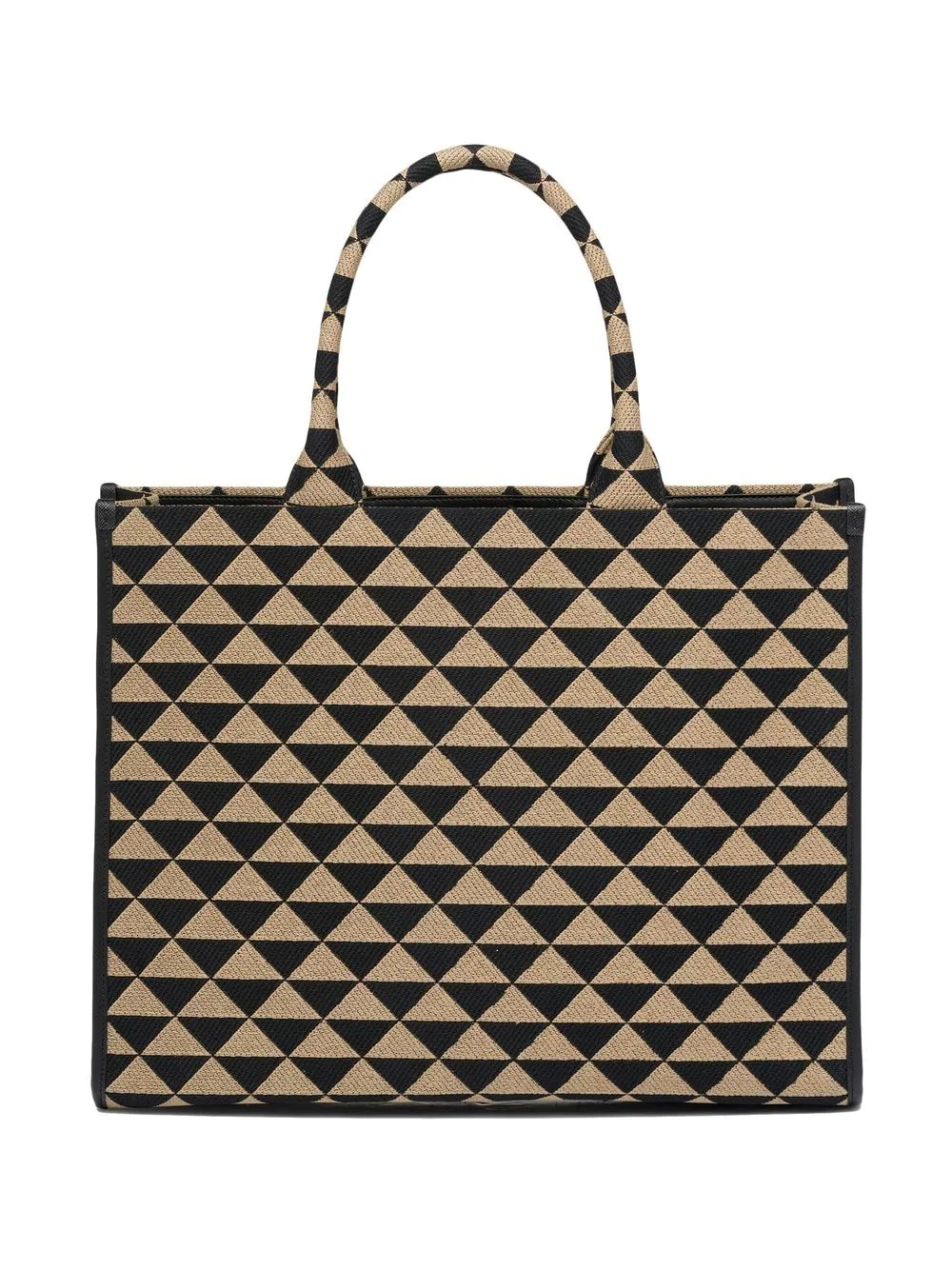 large Symbole jacquard tote bag - 3