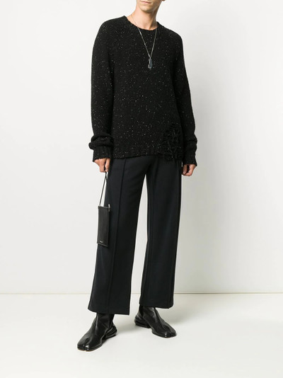 Ann Demeulemeester Grim track trousers  outlook