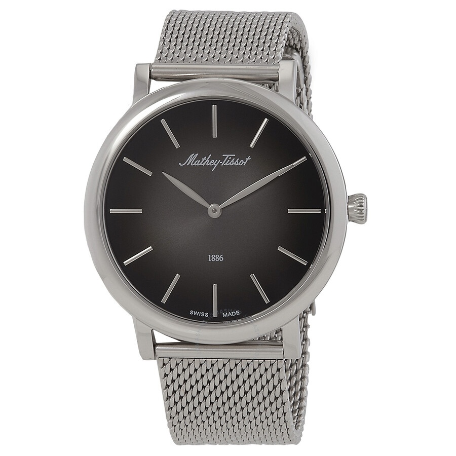 Mathey-Tissot - Mathey-Tissot Monsoon Quartz Black Dial Men's Watch H7916AN - 1