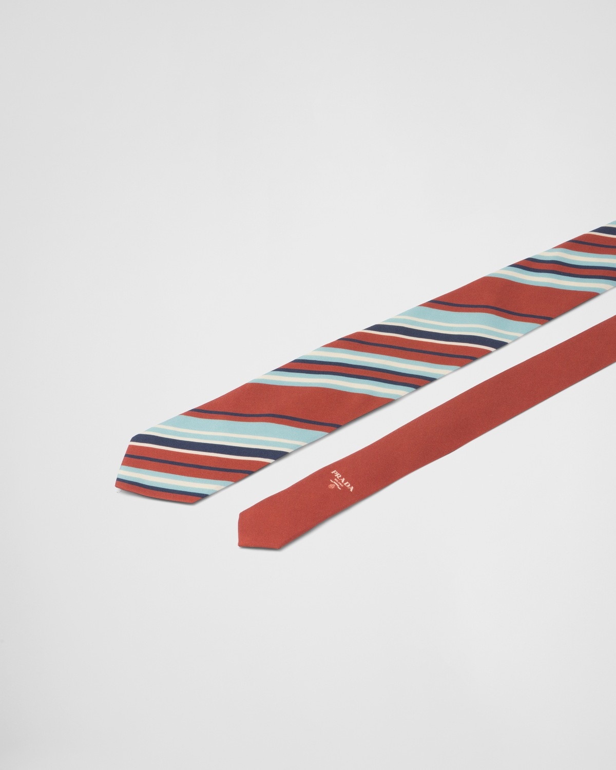 Striped silk twill tie - 3