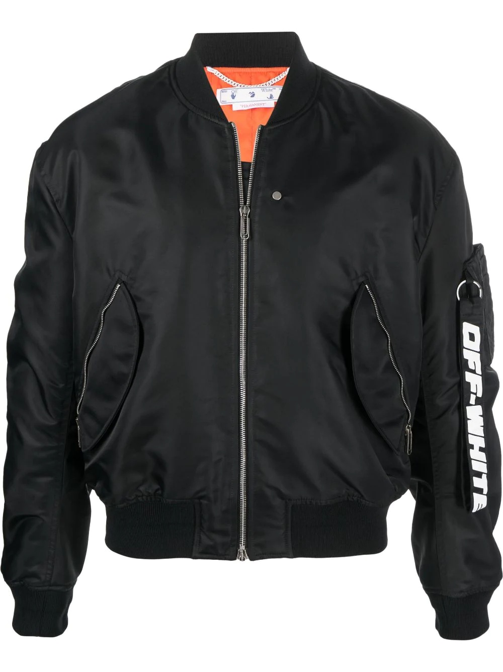 logo bomber jacket - 1