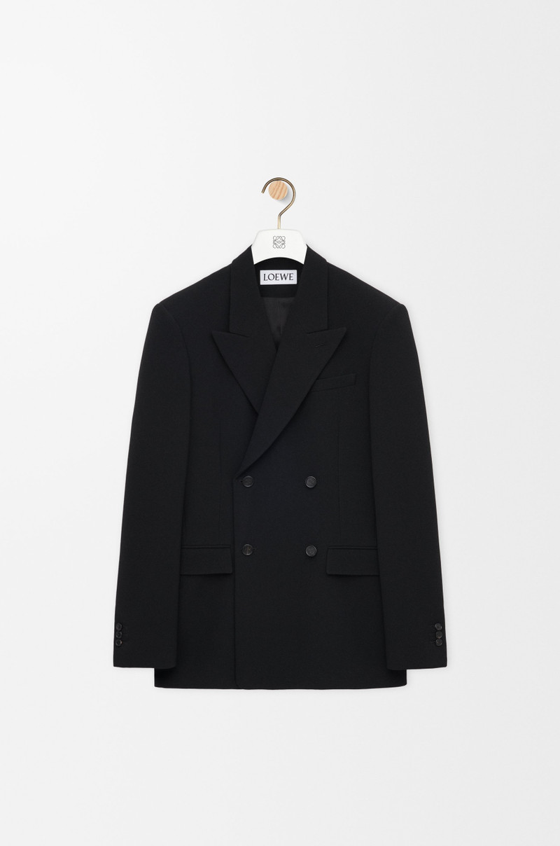 Double-breasted jacket in wool 1