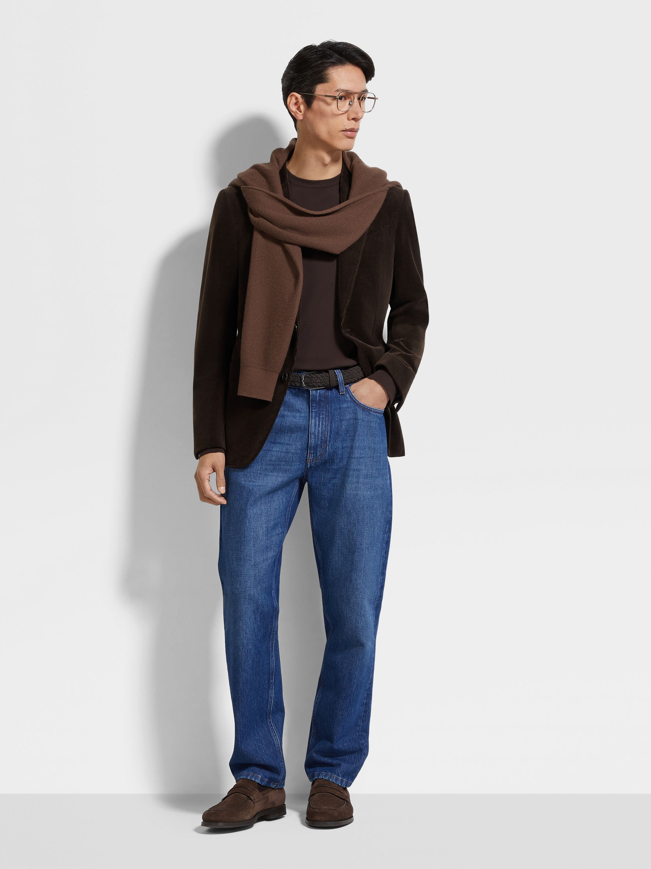 DARK BROWN CASHCO JACKET - 2