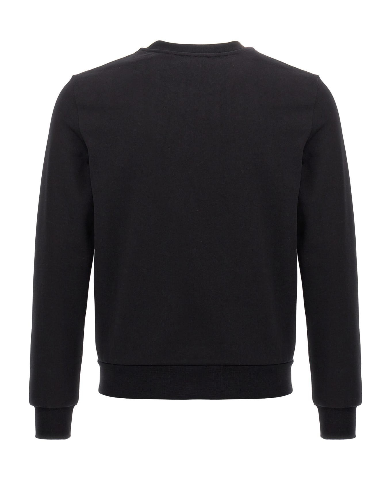 'rue Madame' Black Cotton Sweatshirt - 2