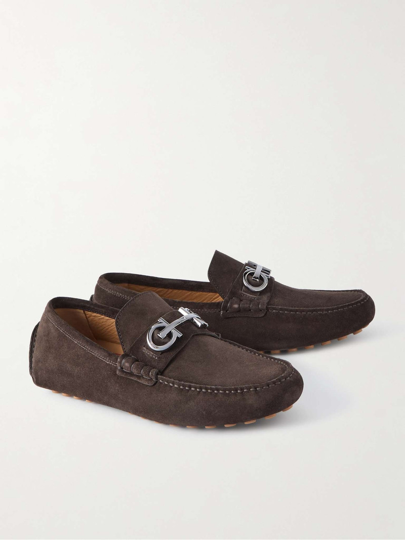 Grazioso Full-Grain Leather Driving Shoes 4