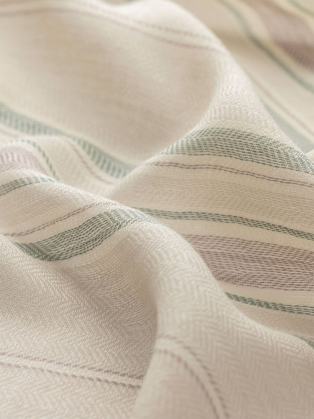striped cashmere scarf - 2