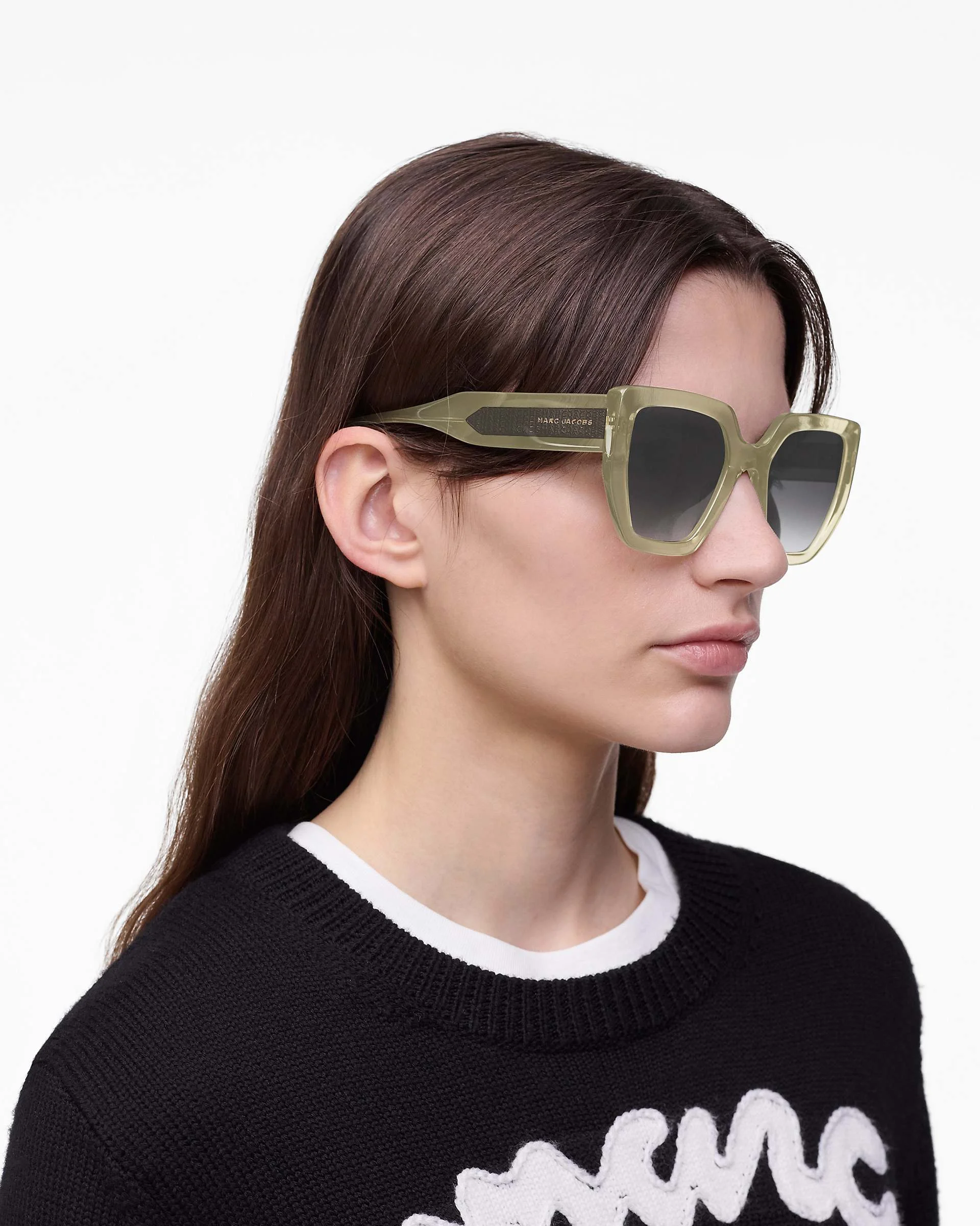 Marc Jacobs THE J MARC SQUARE SUNGLASSES | REVERSIBLE display picture 2