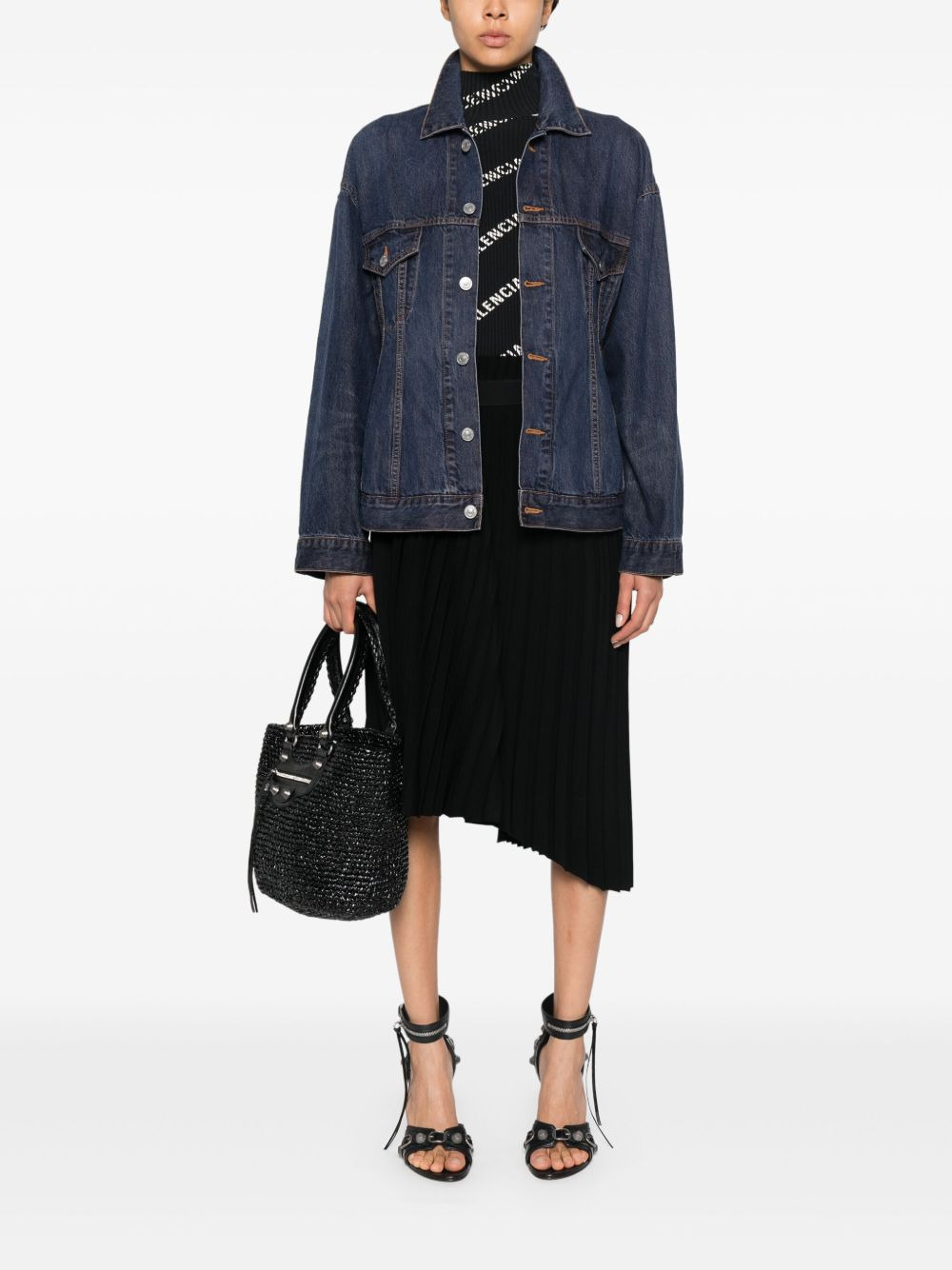 Hourglass fitted denim jacket - 2
