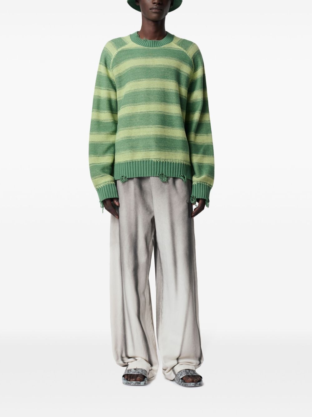 spray-effect track pants - 2