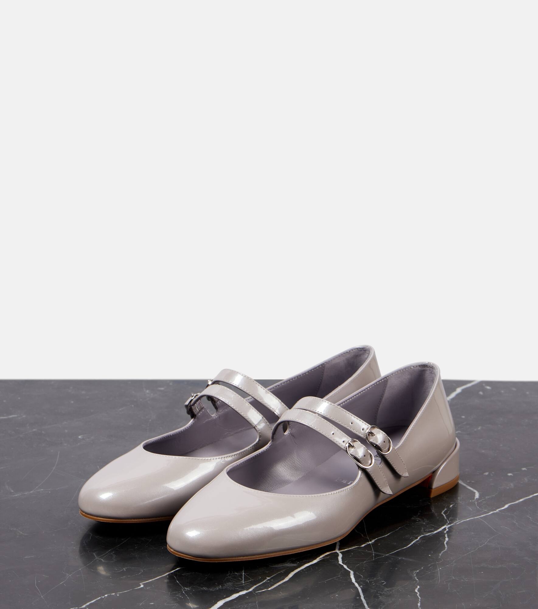 Sweet Jane patent leather Mary Jane flats - 4