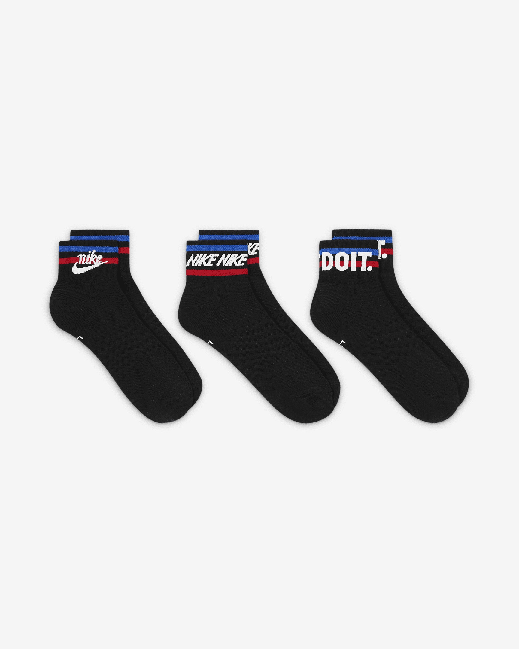 Nike Everyday Essential Ankle Socks (3 Pairs) - 3