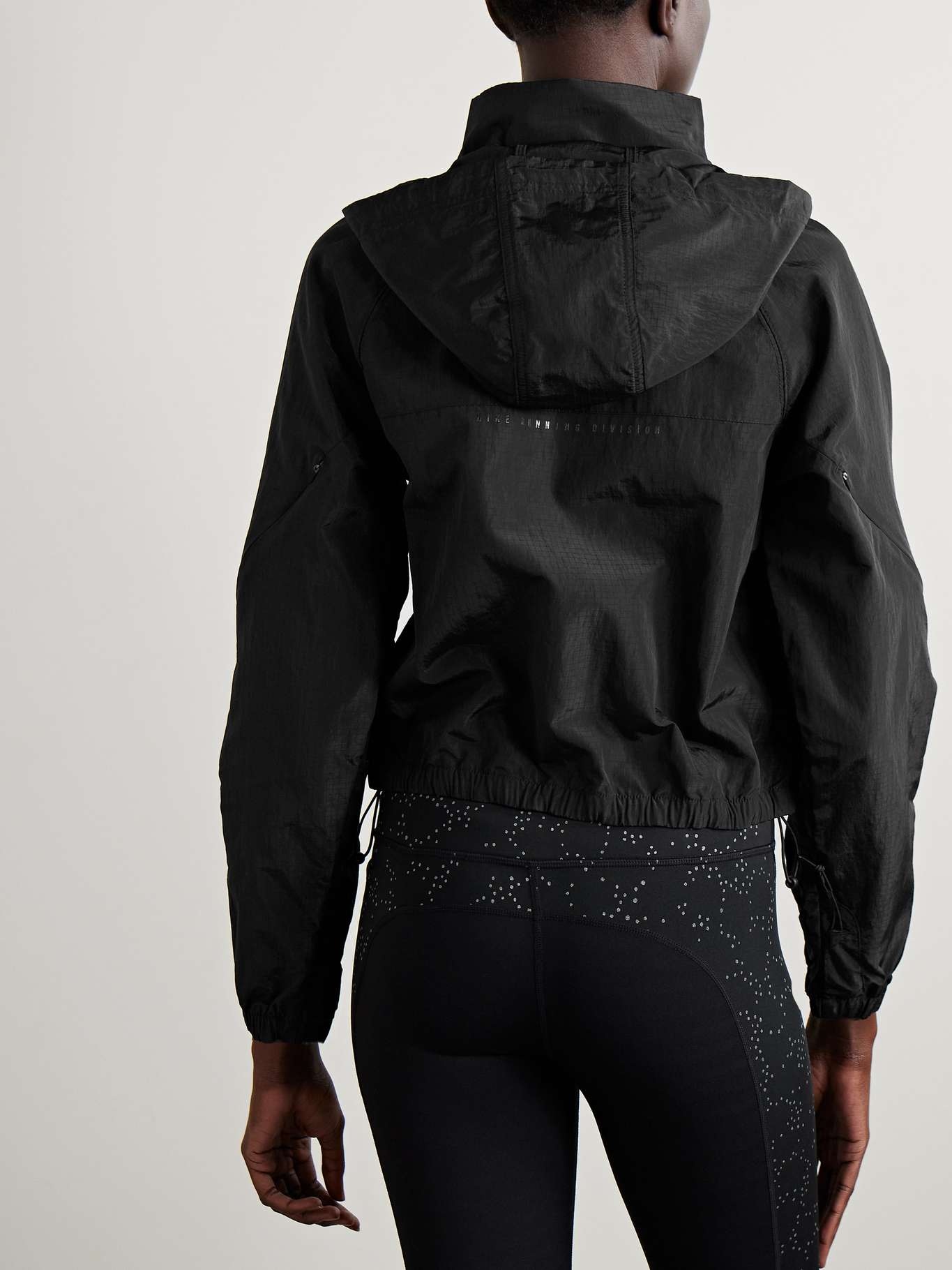 Run Division cropped ripstop jacket - 4