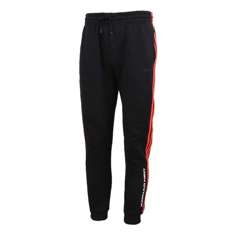 adidas Stay Warm Windproof Casual Knit Long Pants Black GM2348 - 1