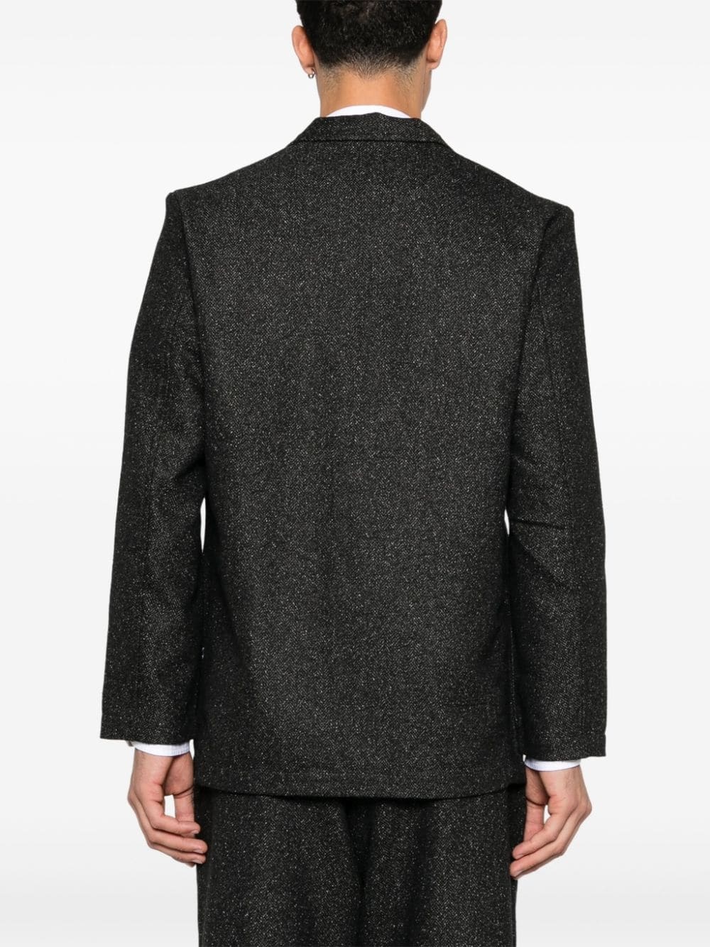single-breasted blazer - 4