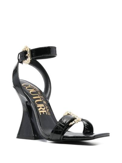 VERSACE JEANS COUTURE buckle-detail sandals outlook
