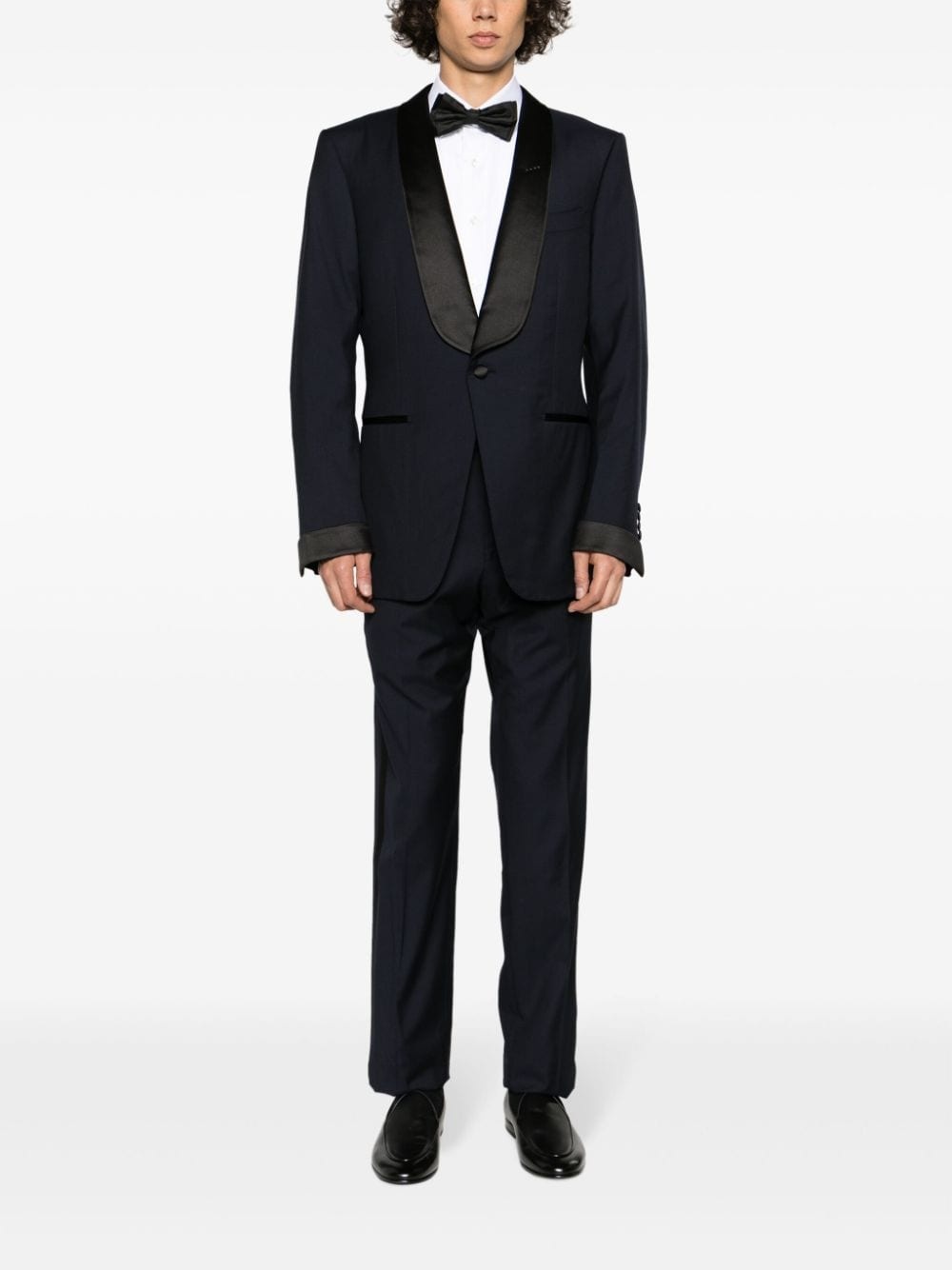 Shelton single-breasted wool suit - 2