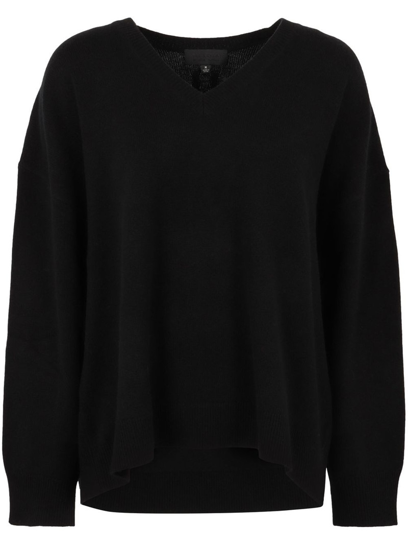V-neck cashmere jumper 1