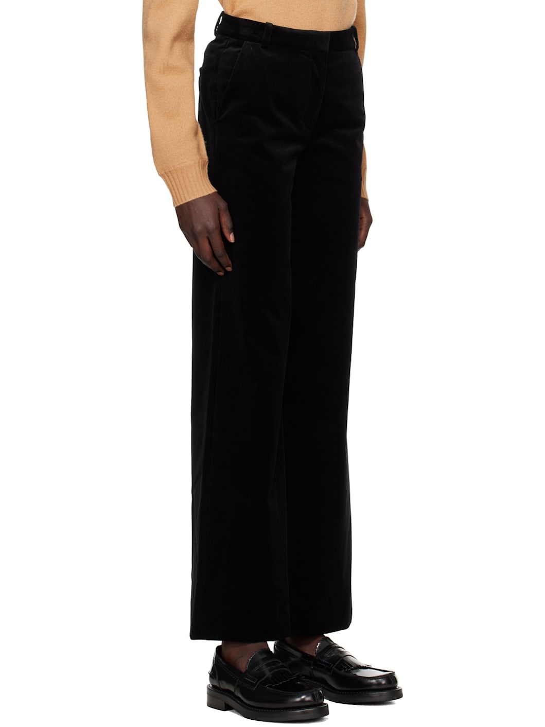 Black Margaret Trousers - 2