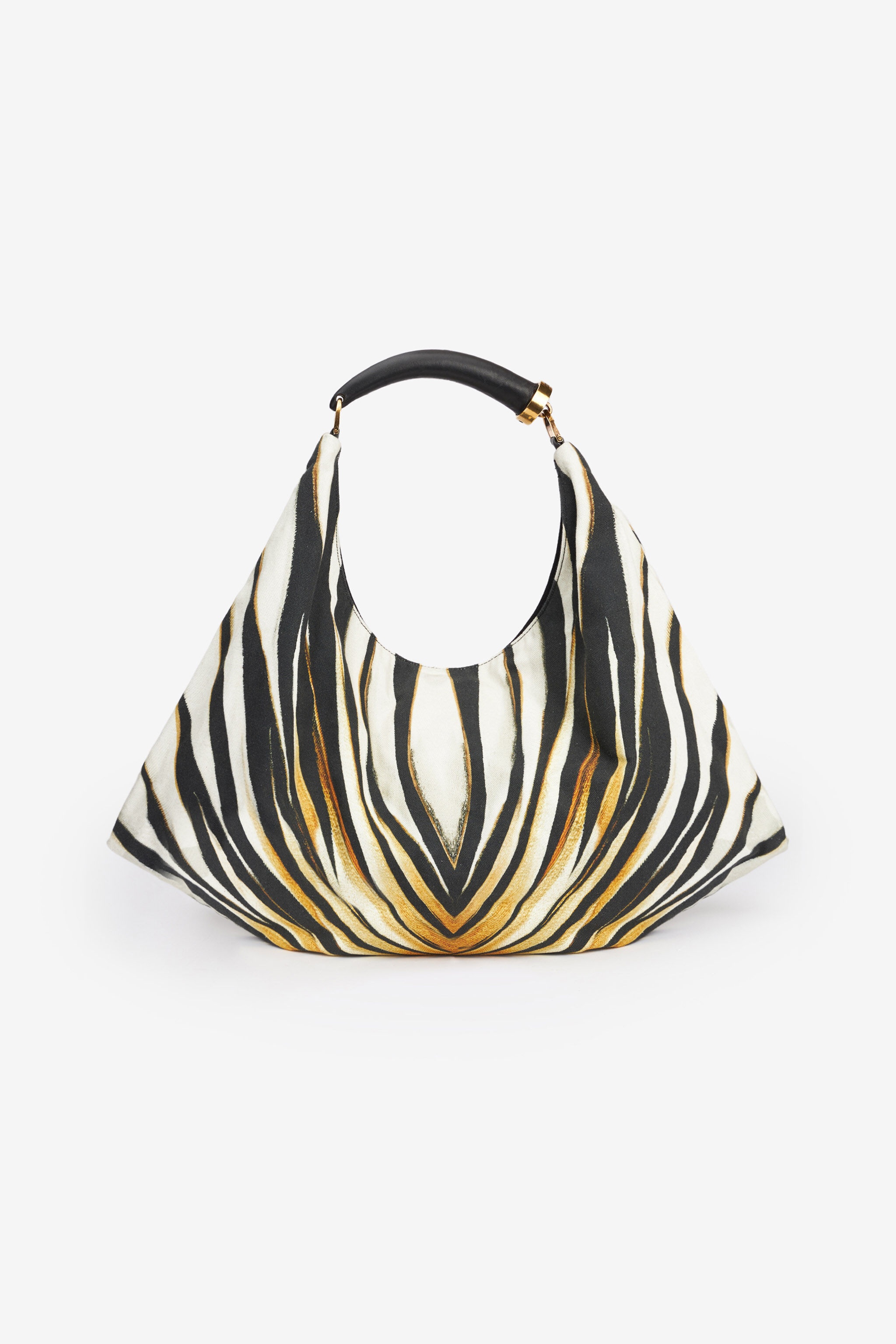 Ray Of Gold Print Shoulder Bag - 3
