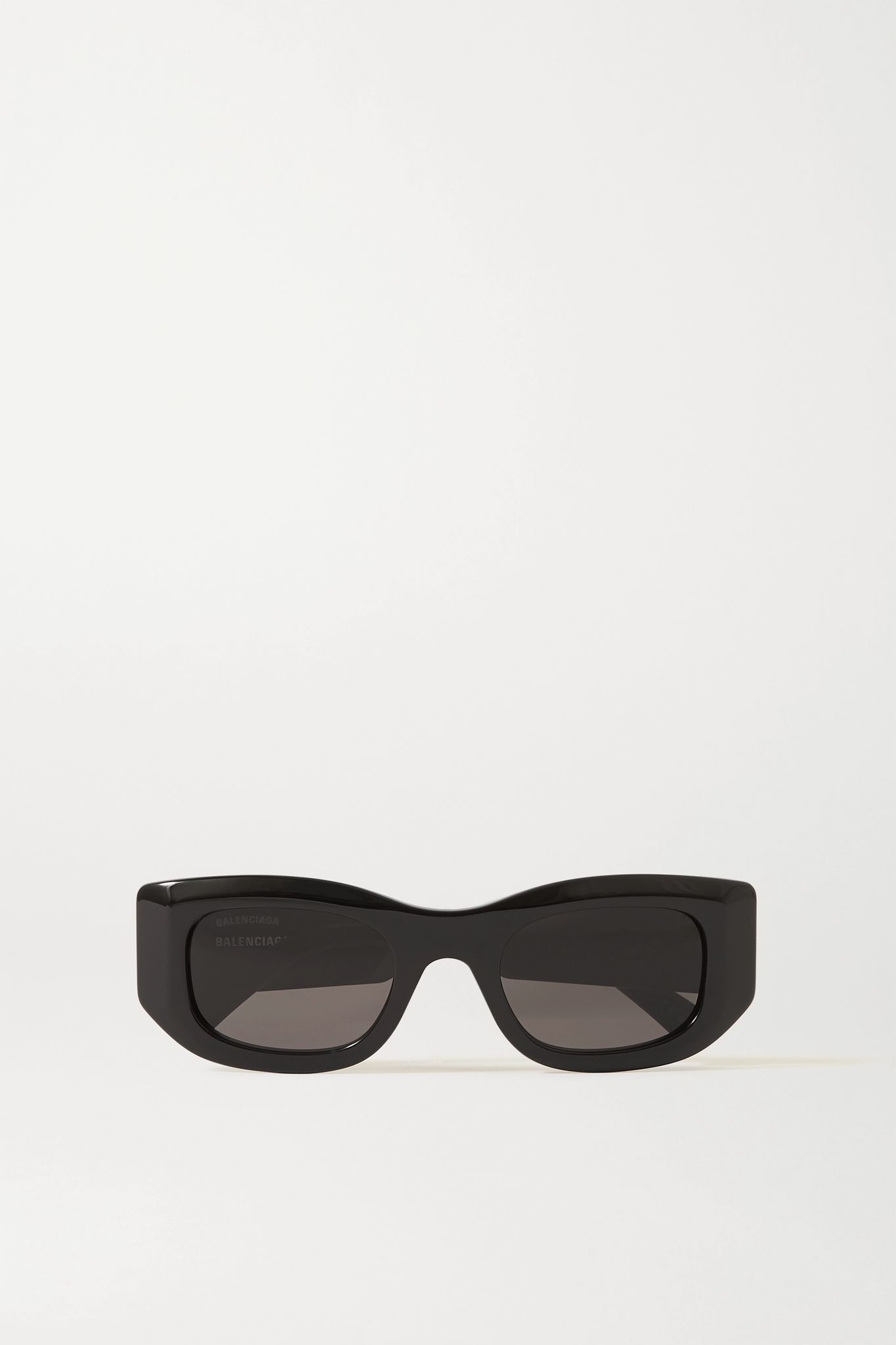 Square-frame acetate sunglasses - 1