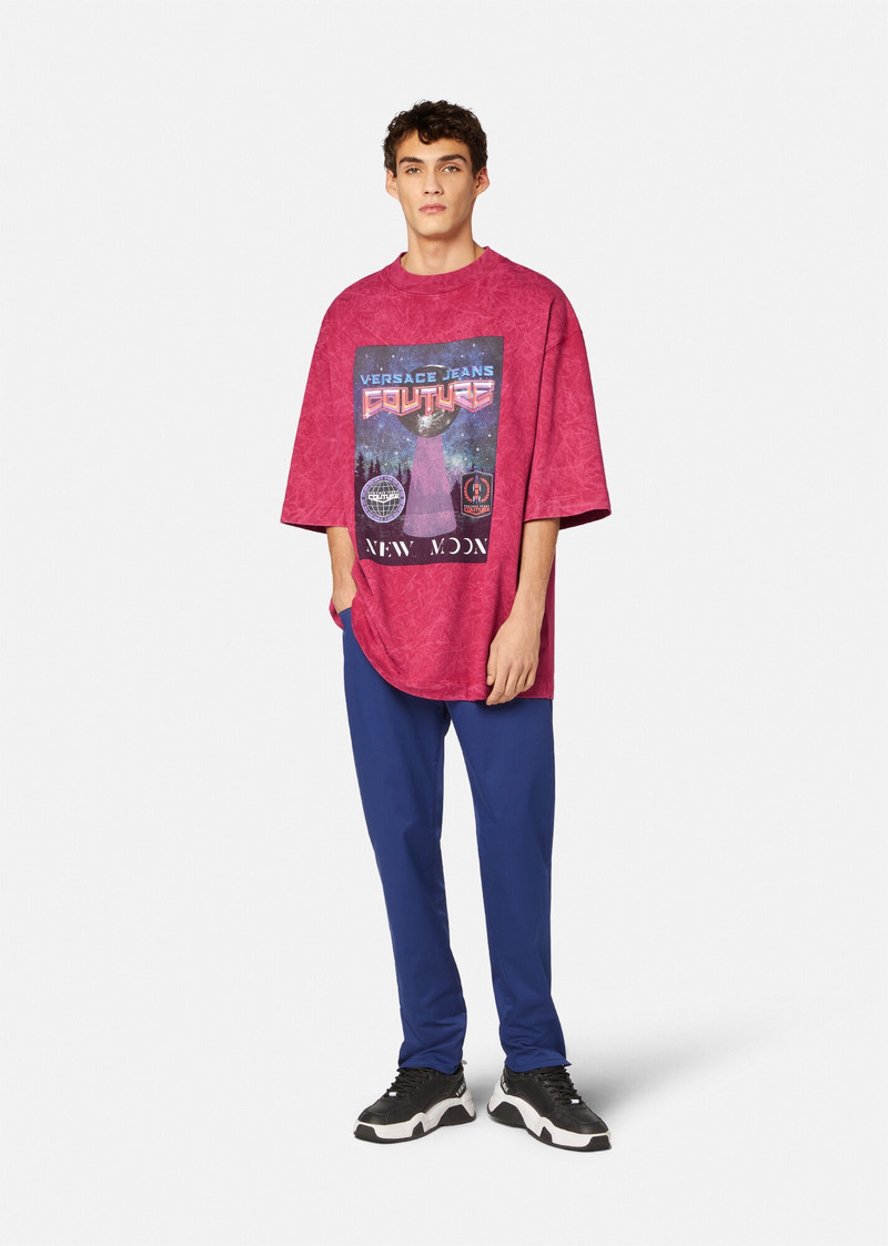 VERSACE JEANS COUTURE Galaxy Couture Oversized T-Shirt outlook