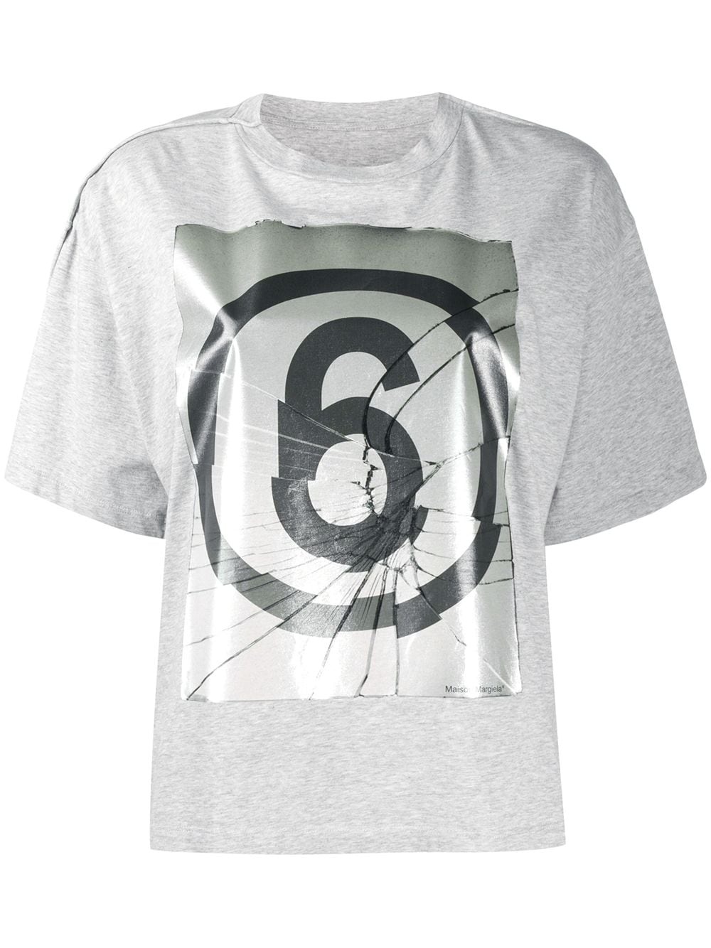 6-print T-shirt - 1